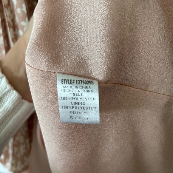 Bohme Pink Ruched Tie Front Maxi Dress - Picture 5 of 7